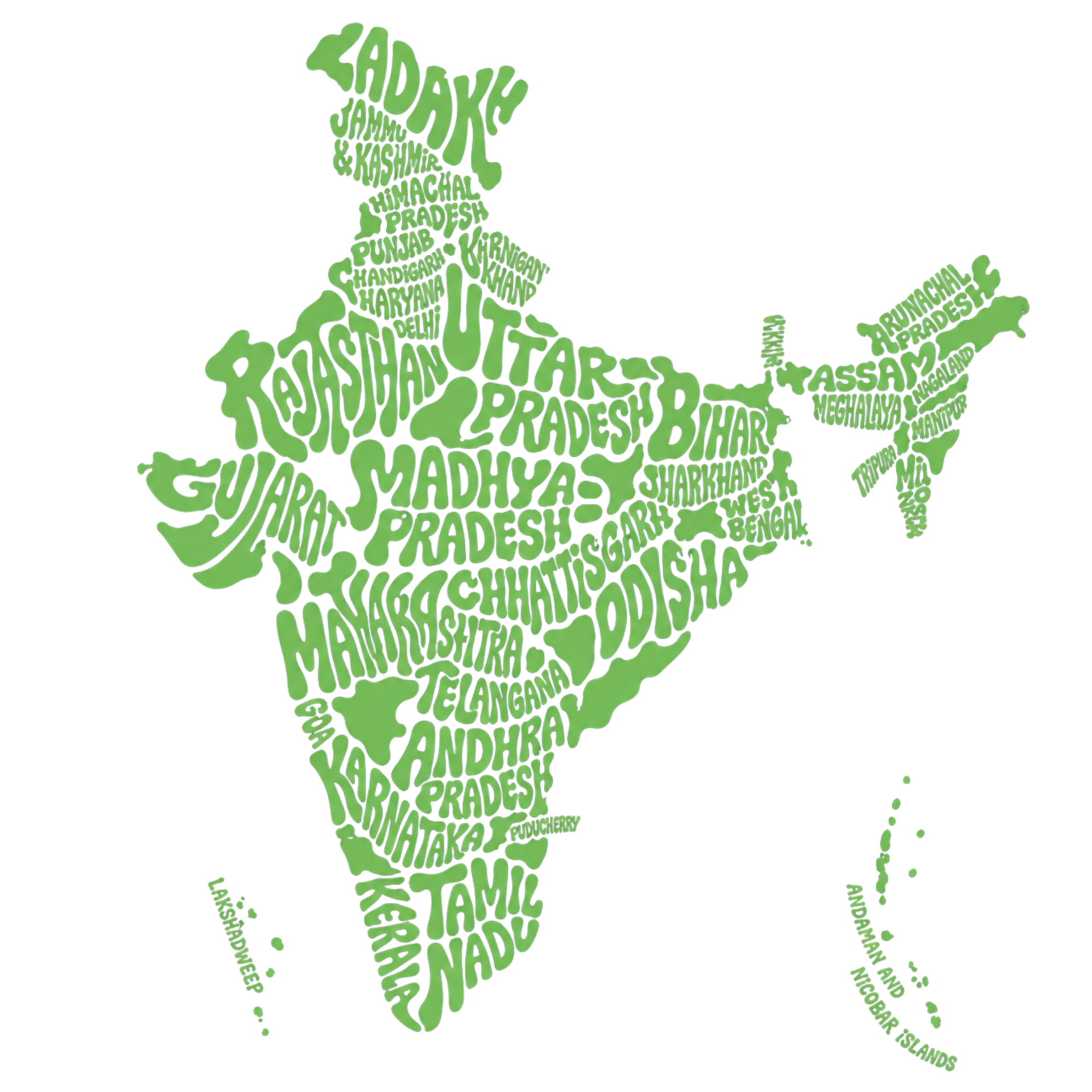 Roshana Cardamom Pan India Distribution Map