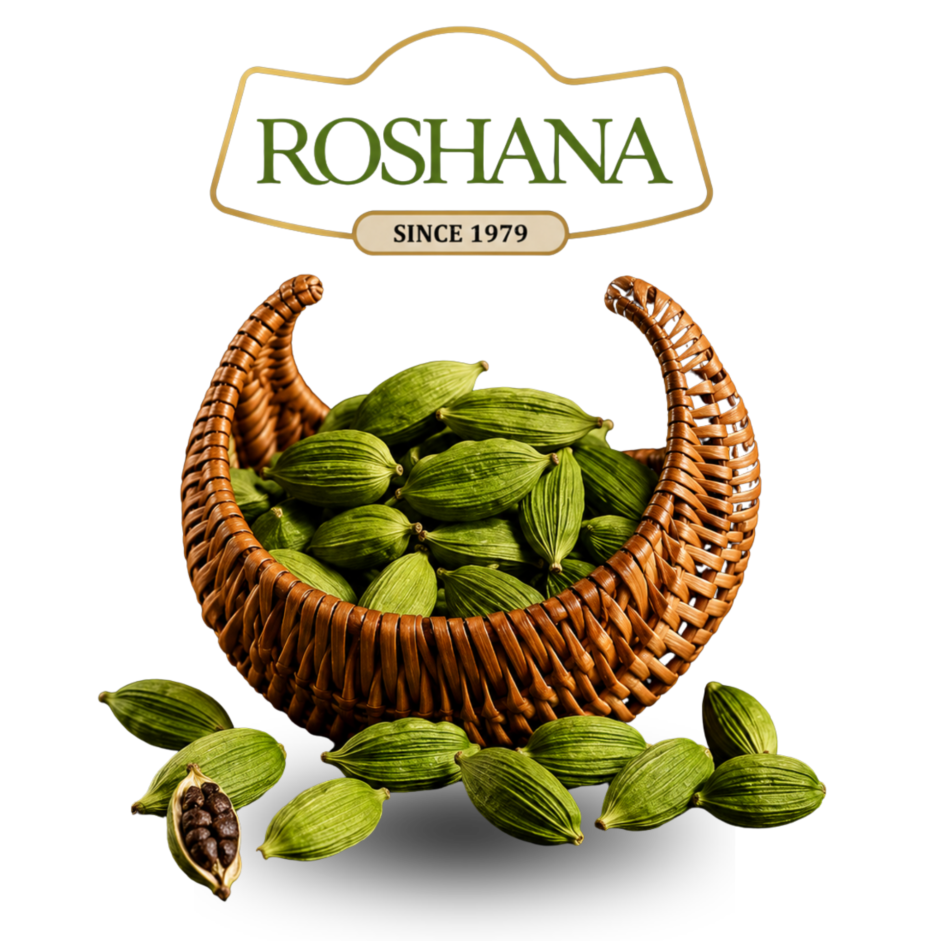 Roshana Cardamom Logo
